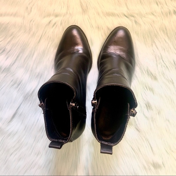 Sz. 9 Black Ankle Boots - Picture 15 of 16